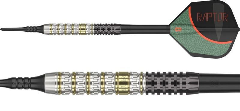 Target George Nishitani Raptor Gen3 G3 90% 2BA Softdarts 18 Gramm Softdarts