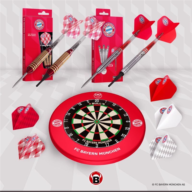 1 tlg. FC Bayern München PU Dartboard Surround Board Wand Schutz Wandschutz