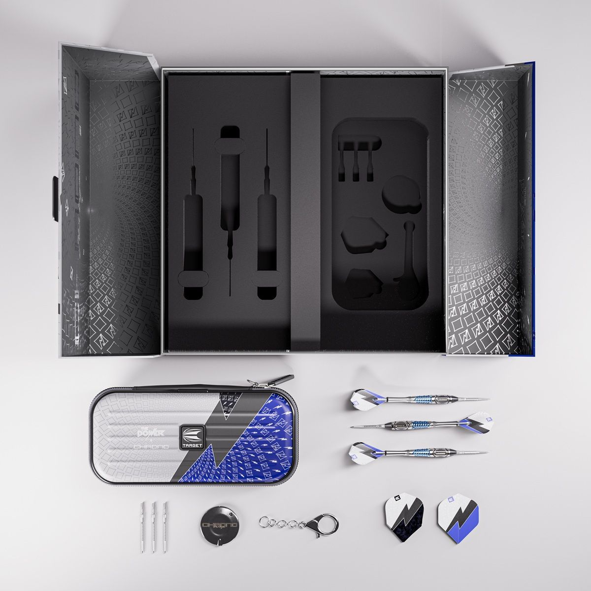 Target Phil Taylor Power Chrono SP 95% Steeldarts 22/24/26 Gramm Steeldarts