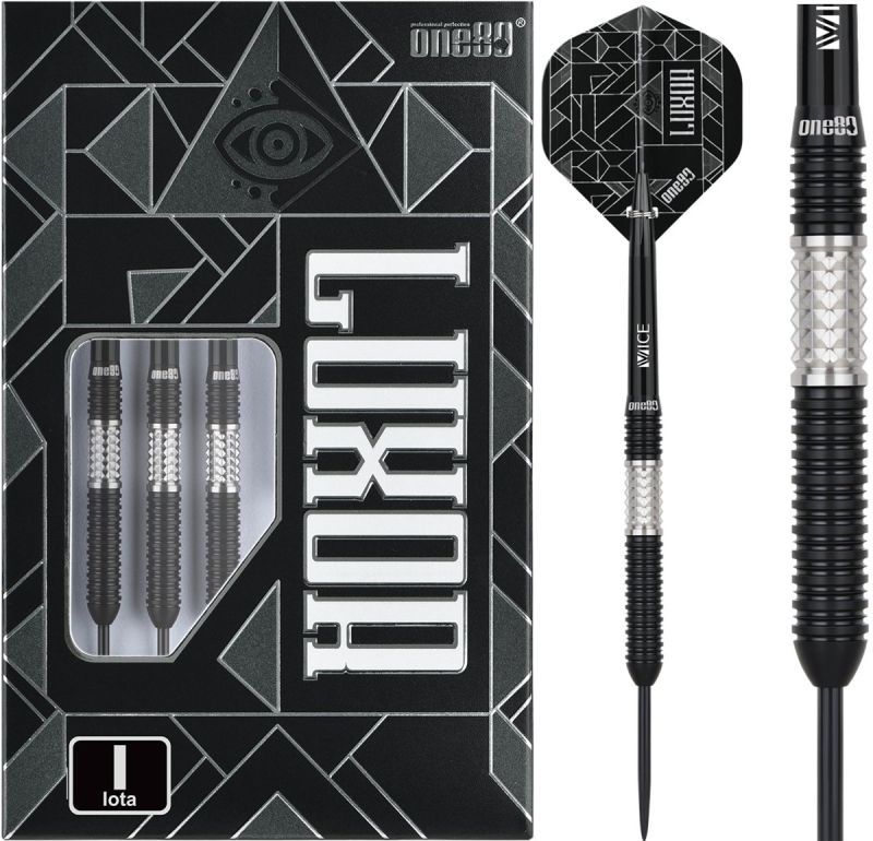 ONE80 Luxor II Iota Steeldarts 22/24/26 Gram Steeldarts