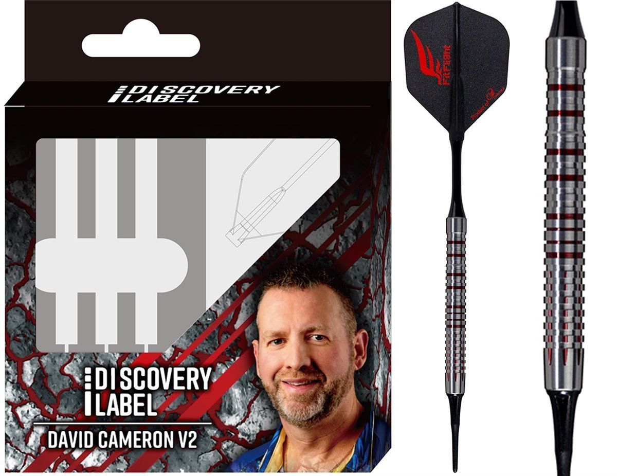 Cosmo Darts Discovery Label David Cameron V2 Softdarts 22 Gramm Softdarts