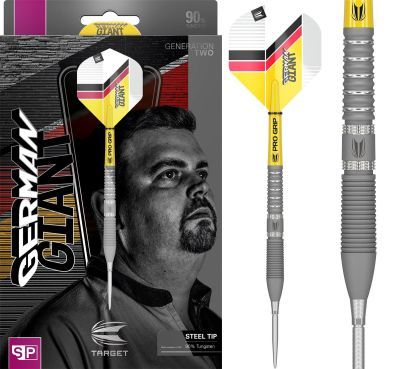 Target Gabriel Clemens G2 90% Swiss Points Fléchettes à pointe acier 21/23 Grammes Steeldarts