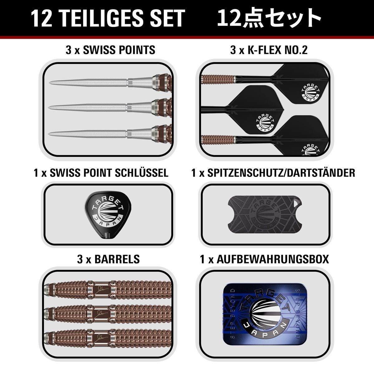 Target Paul Lim The Legend Gen10 Swiss Point 90% Steeldarts 23/25 Gramm Steeldarts