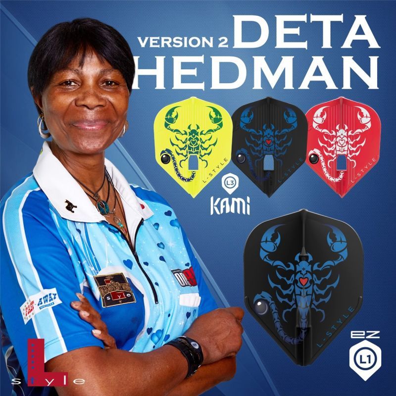 L-Style Signature Flight EZ Deta Hedman V2 Black Standard L1 Flights