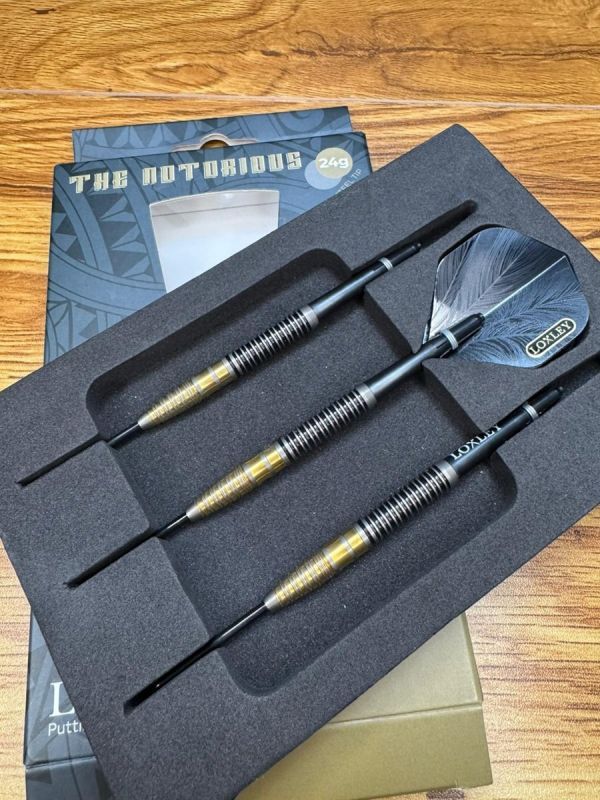 Loxley The Notorious 95% Steeldarts 24 Gram Steeldarts