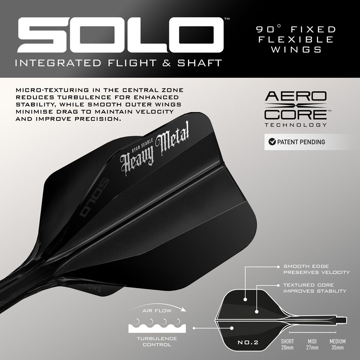 Harrows Ryan Searle GEO 90% Softdarts 20 Gram Softdarts