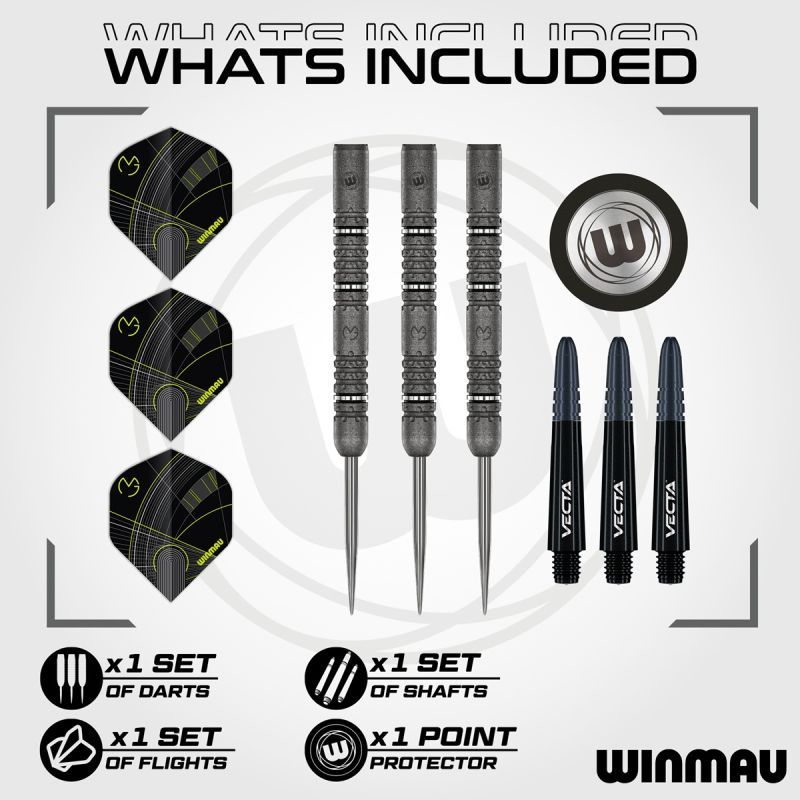 Winmau Michael van Gerwen MVG Signature Edition 90% Steeldarts 22/23/24 Gram Steeldarts