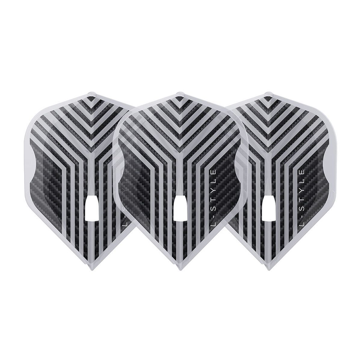 L-Style Champagne Flights Pro Arno Merk V1 Pro Clear White L1 Standard Flights