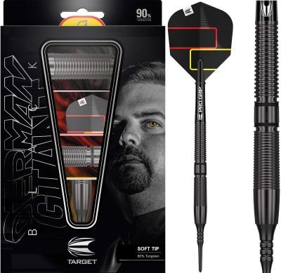 Target Gabriel Clemens 90% Fléchettes à pointe souple 19 Grammes Softdarts