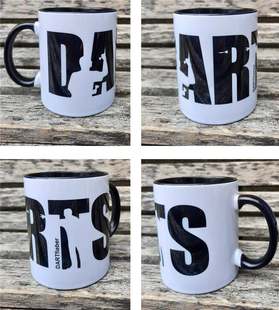 Dartfieber "Darts" Kaffee/Tee-Tasse 0,3 Liter Fanshop