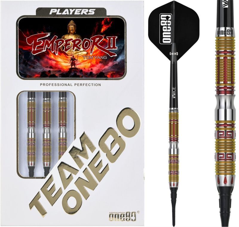 ONE80 Tom Yang Emperor 2 90% Softdarts 21 Gram Softdarts