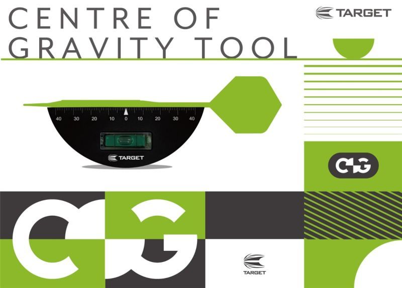 Target Werkzeug zur Ermittlung des Dart Schwerpunkts Centre of Gravity Tool Wasserwaage