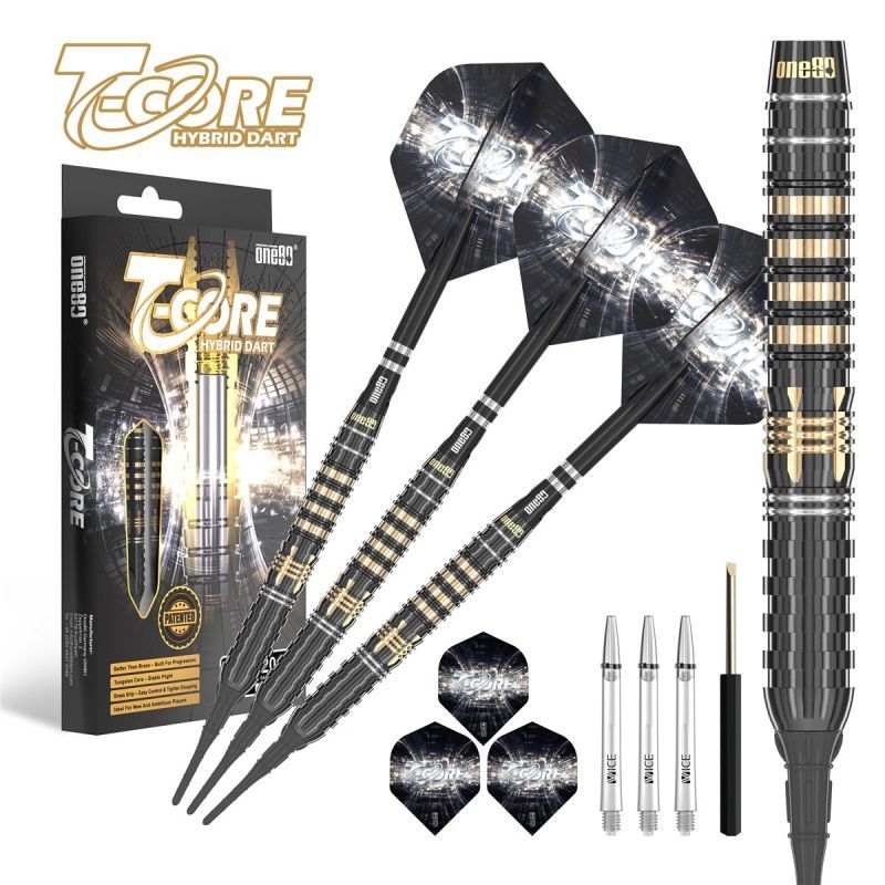 ONE80 T-Core TC2 Softdarts 20 Gramm Softdarts