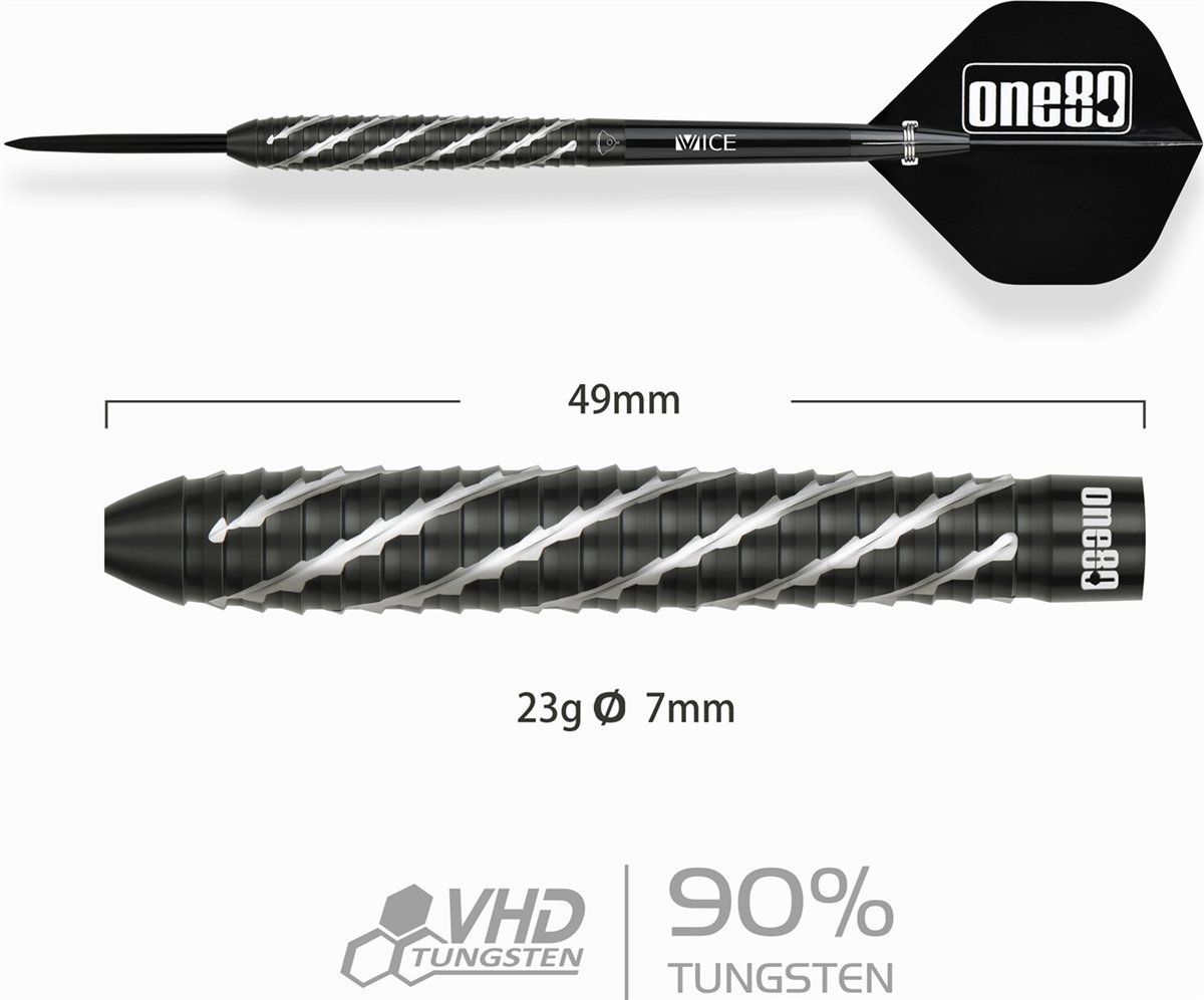 ONE80 Akari Tanahara V2 90% Steeldarts 23 Gram Steeldarts
