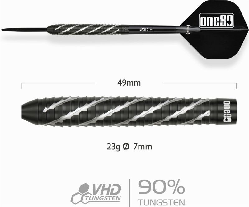 ONE80 Akari Tanahara V2 90% Steeldarts 23 Gram Steeldarts