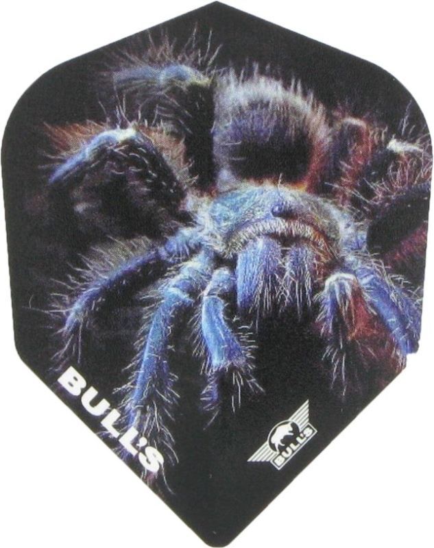 Bull's Powerflite Tarantula Spinne Flights 100 Micron Flights