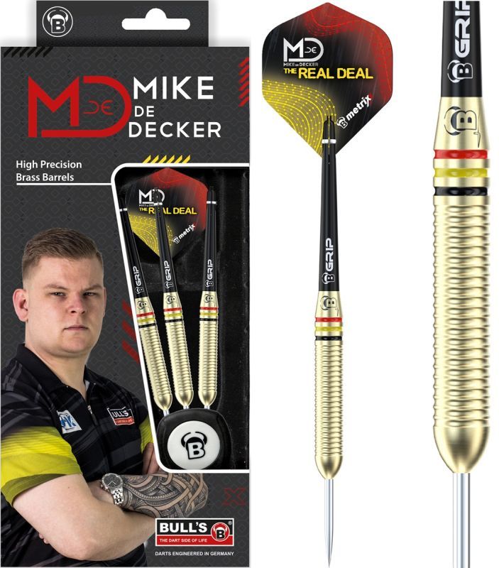 Bull´s Brass Mike de Decker Steeldarts 20 Gramm Steeldarts