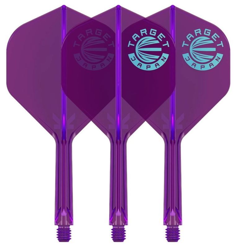 Target Japan Logo K-Flex Shaft/Flight System Purple Standard No2 Shafts