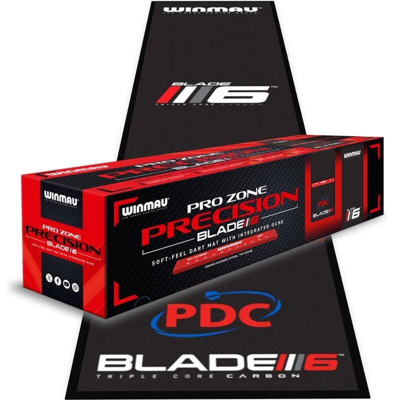 Winmau Carpet Pro-Zone Blade Soft with Oche Dart Schutzmatte