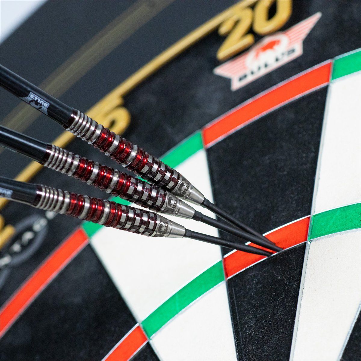 Bull´s Smoke Red Flare CP 90% Steeldarts 19/23/24 Gramm Steeldarts