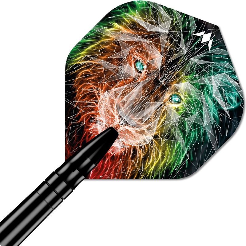 Mission Solo Dominik Grüllich Dart Flights 100 Micron Standard No2 Flights