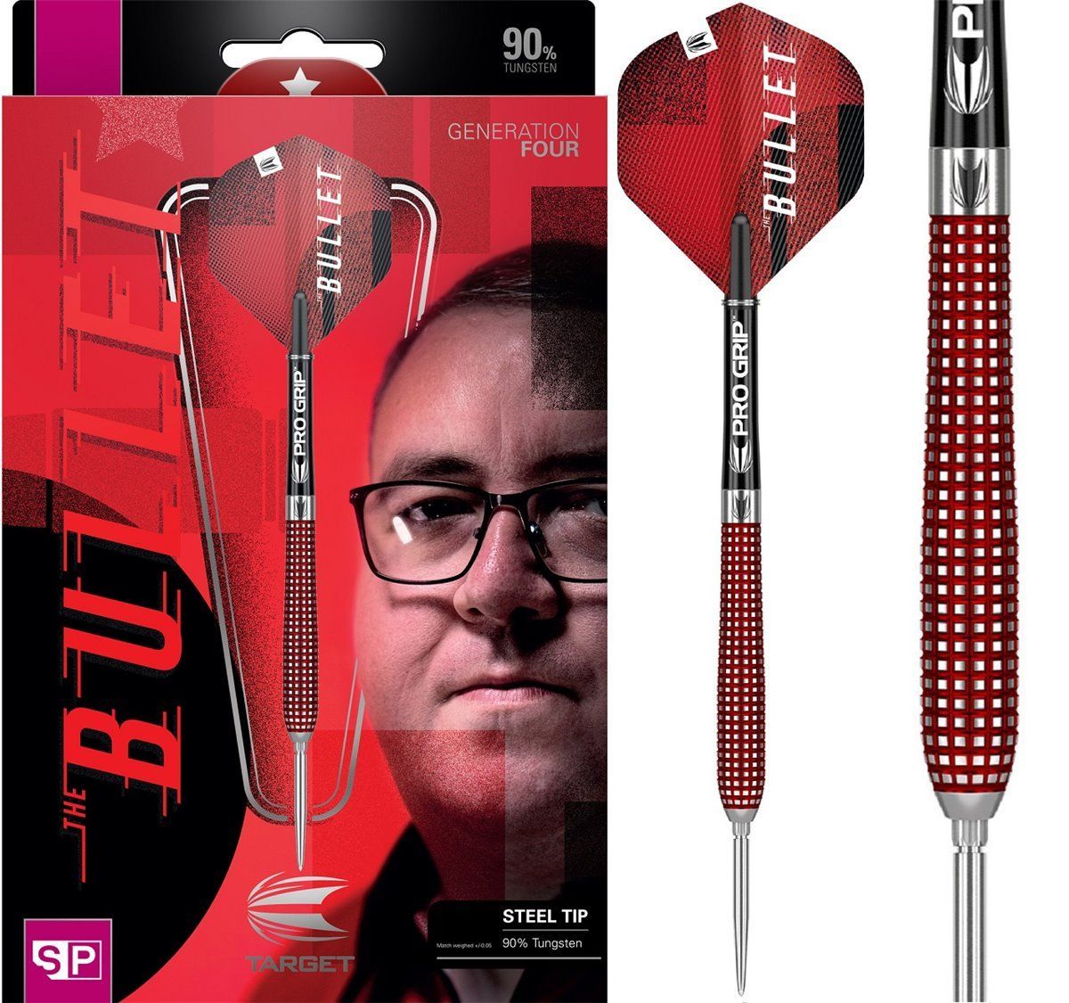 TARGET Stephen Bunting Swiss Point Gen4 The Bullet Steel 25 Gramm Steeldarts
