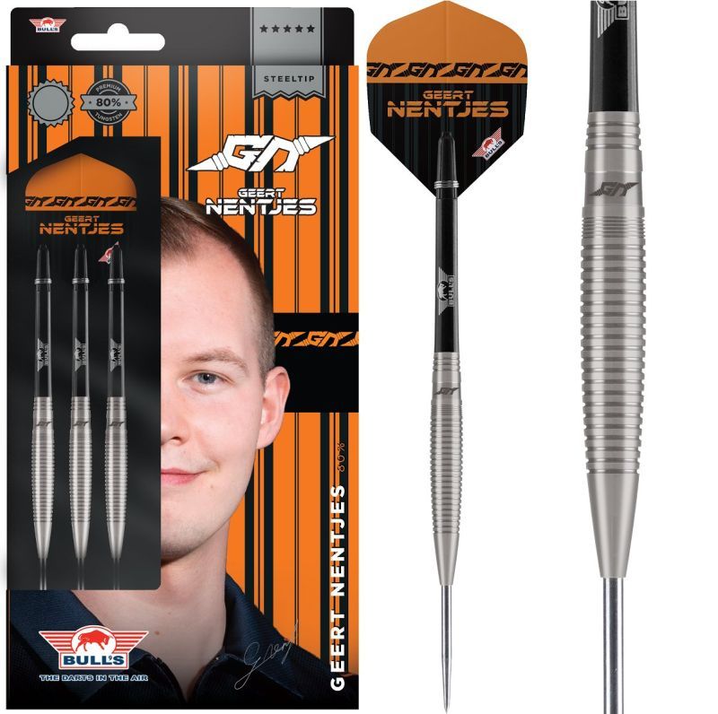 Bull's Geert Nentjes 80% Steeldarts 22/24 Gramm Steeldarts