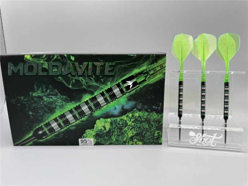 Mission Moldavite Black & Green 95% Steeldarts 23 Gram Steeldarts