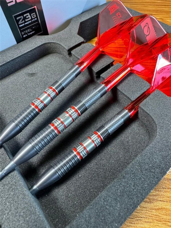 Target Gabriel Clemens 95K SP 95% Fléchettes à pointe acier 21/22/23 Grammes Steeldarts