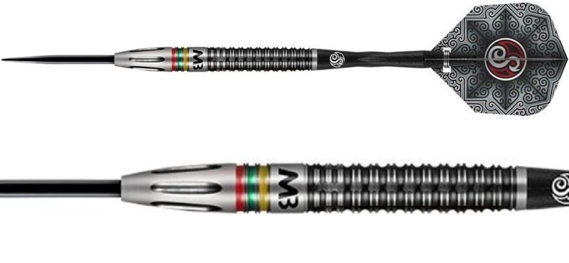 SHOT!Pro Series Mindaugas Barauskas 90% Tungsten Steeldart 25 Gramm Steeldarts