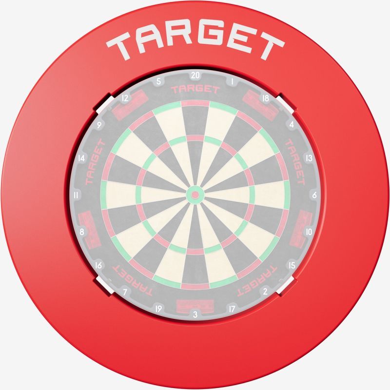 Target Notched Surround Catchring Black/Red/Grey Auffangring