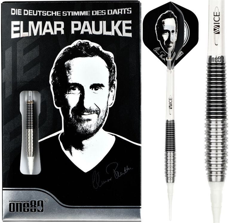 ONE80 Elmar Paulke Signature Dart Le mie freccette elettroniche Soft Tip 19g Softdarts
