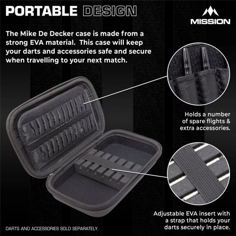 Mission EVA Original Mike De Decker Player Dart Tasche Dart Tasche