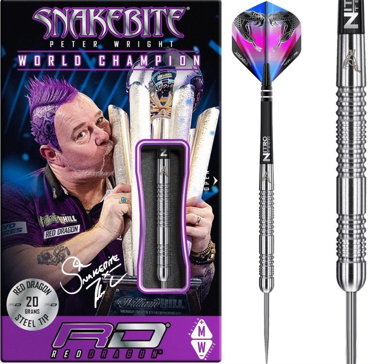Reddragon Peter Wright Snakebite Euro 11 Steeldarts 20/24 Gramm Steeldarts
