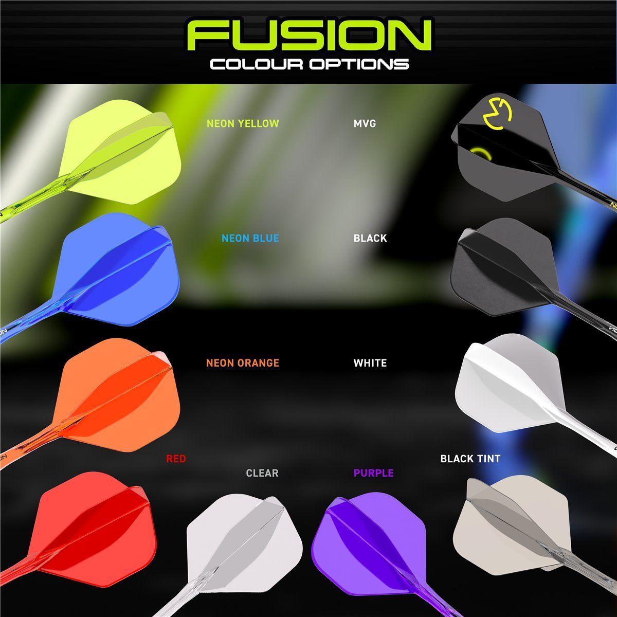 Winmau Fusion – Système intégré Flight & Shaft Shafts
