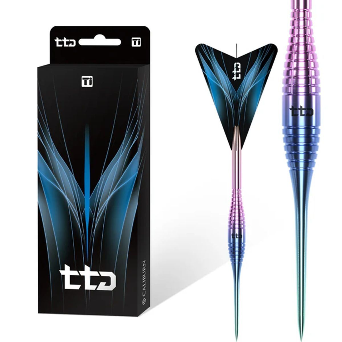 Caliburn TTD Dart T2 Rainbow Steeldarts 6 Gramm Steeldarts