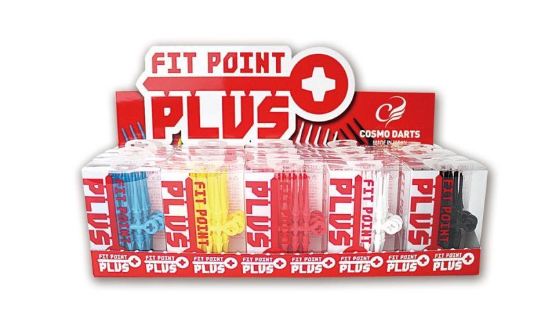 CosmoDarts - Trial Pack Fit Point Plus 5 Piece 2BA Thread Tips Kunststoffspitzen