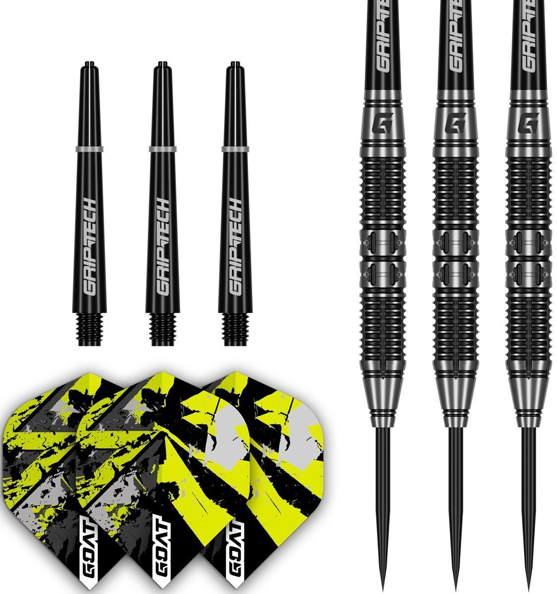 GOAT Dumbbell 90% Steeldarts 26/28/30/32 Gram Steeldarts