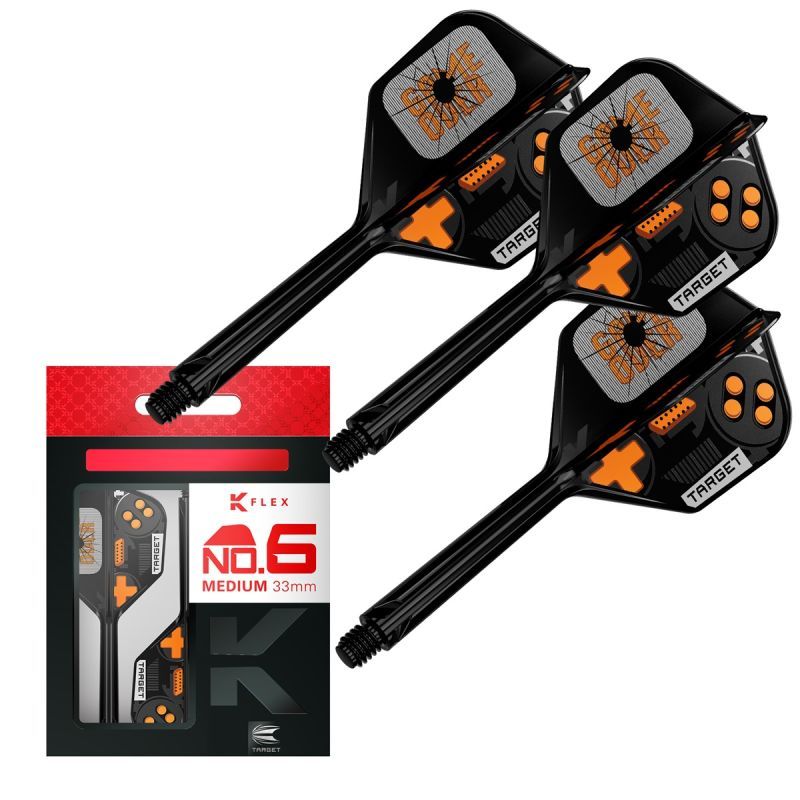 Target K-Flex Game Over Shaft/Flight System Shape No6 Shafts