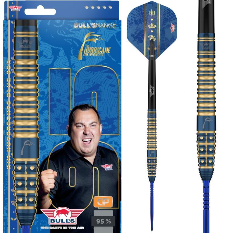 Bull´s Kim Huybrechts CP 95% Steeldarts 22/24 Gramm Steeldarts