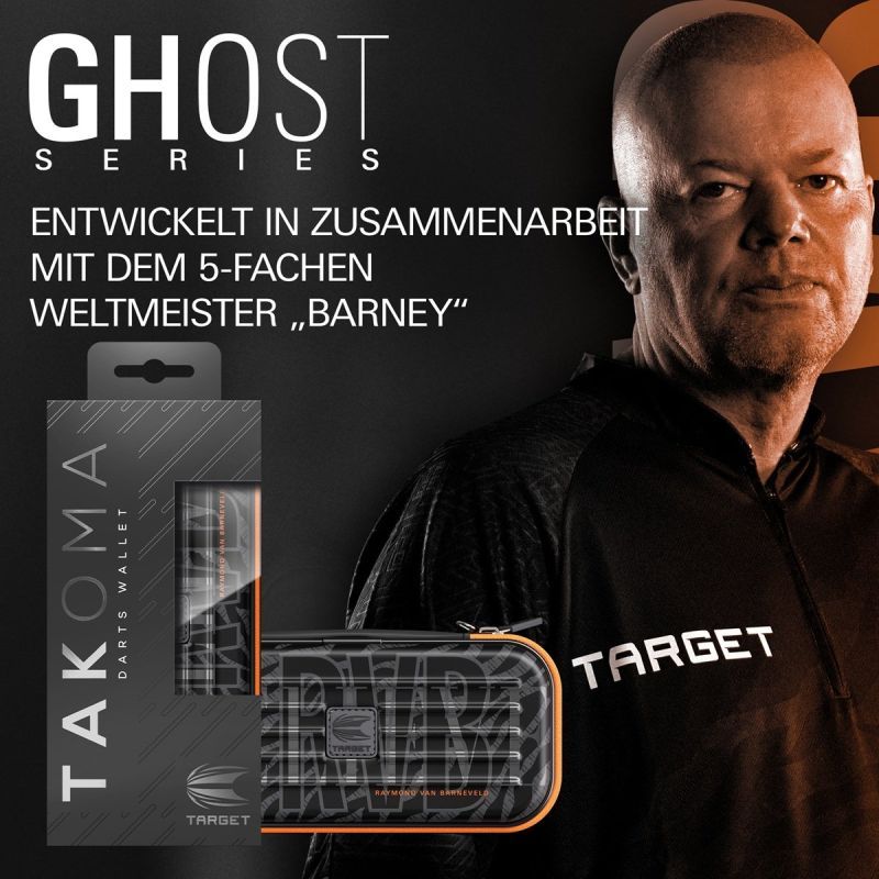 Target Takoma Ghost Raymond van Barneveld Aufbewahrung Case