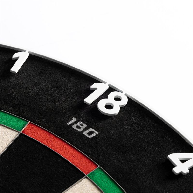 Precise180 Endorphine Dartboard inkl. Zahlenring Bristle Board