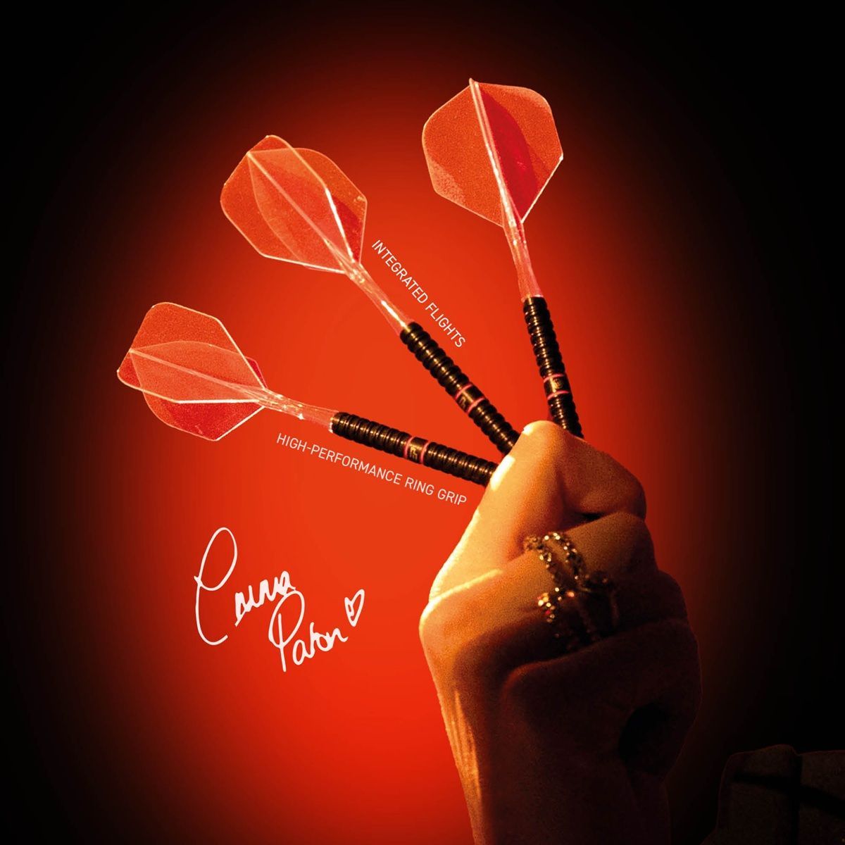 Winmau Emma Paton Edit 90% Fléchettes à pointe acier 23 Grammes Steeldarts