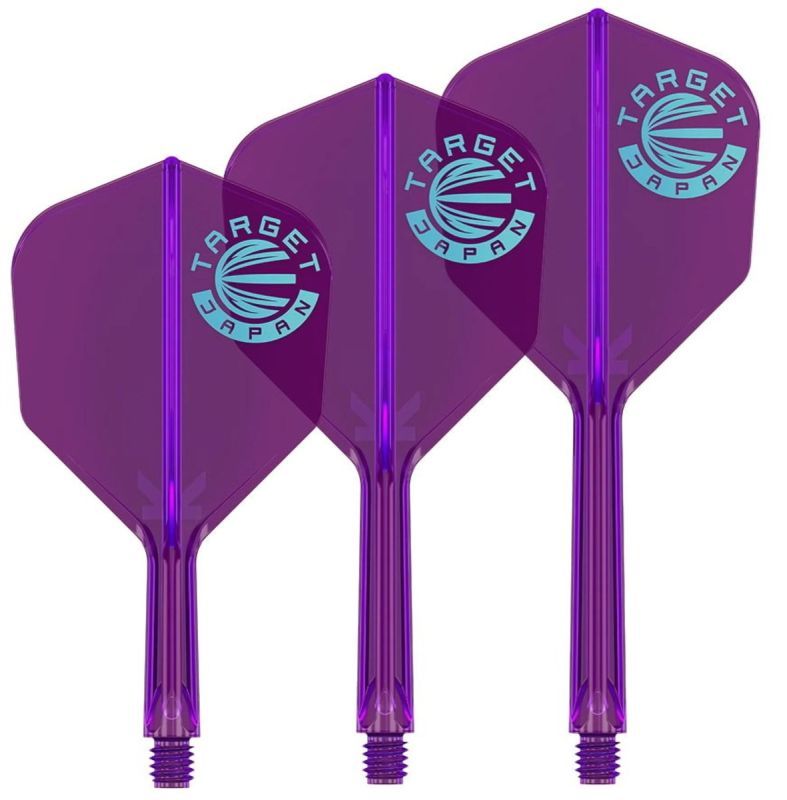 Target Japan Logo K-Flex Shaft/Flight System Purple Shape No6 Shafts