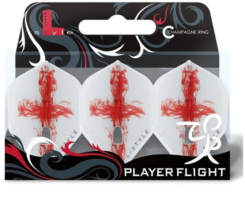 L-Style Signature Flights Pro Beau Greaves Clear Standard L1 Flights