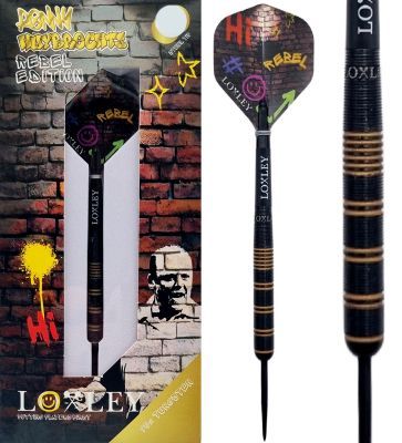 Loxley Ronny Huybrechts Rebel 90% Steeldarts 21/23/25 Gramm Steeldarts