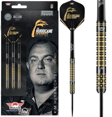 Bull's Kim Huybrechts 90% Black E2 23/24/25 Gramm Steeldarts Steeldarts