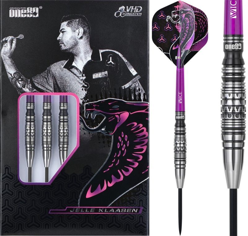 ONE80 Jelle Klaasen V3 90% Steeldarts 23 Gram Steeldarts