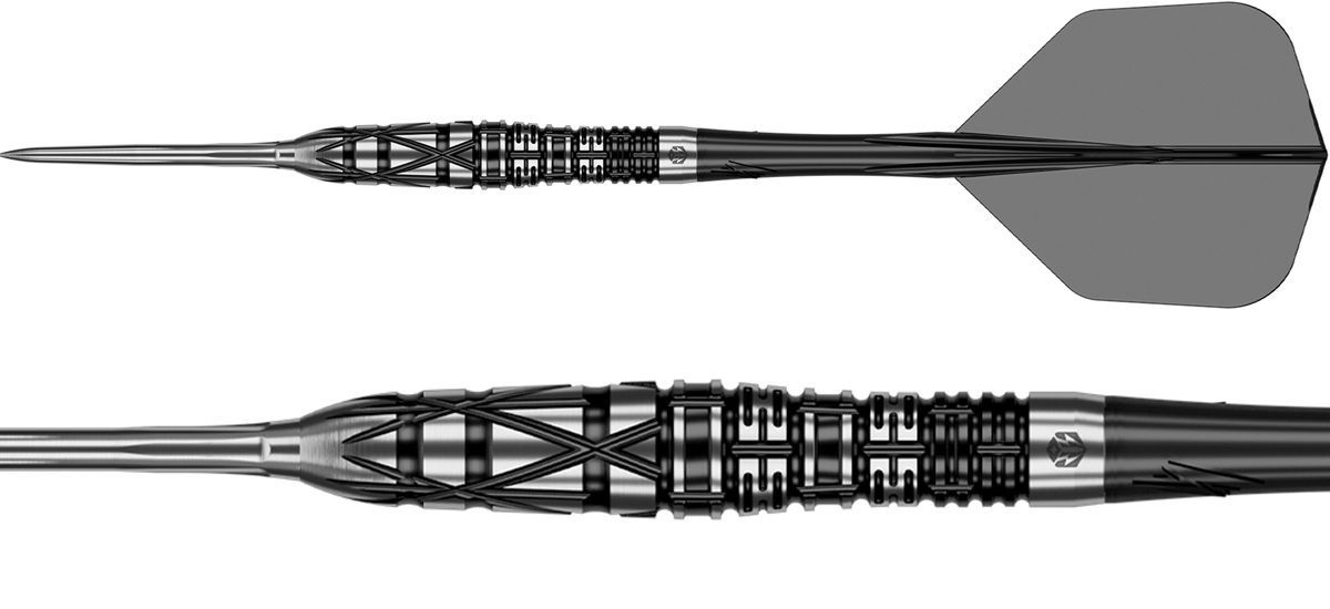 Caliburn Player Obsidian Naikun 90% Steeldarts 21/23 Gramm Steeldarts