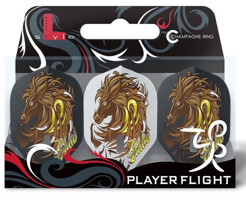 L-Style Champagne Flights Pro Edward Shoji Foulkes V2 Mix L1 Pferd Standard Flights